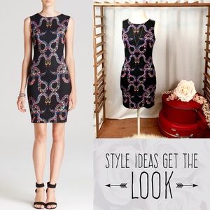Mara Hoffman Snake Print Cocktail Dress